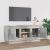Comodă TV, gri beton, 102x35x45 cm, lemn prelucrat GartenMobel Dekor