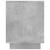 Comodă TV, gri beton, 102x35x45 cm, lemn prelucrat GartenMobel Dekor