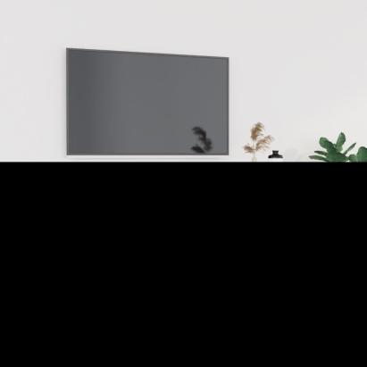 Comodă TV, gri beton, 102x35x45 cm, lemn prelucrat GartenMobel Dekor