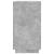 Servantă, gri beton, 80x34x75 cm, lemn prelucrat GartenMobel Dekor