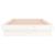 Cadru de pat cu LED, alb, 90x200 cm, lemn masiv GartenMobel Dekor