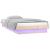 Cadru de pat cu LED, 100x200 cm, lemn masiv GartenMobel Dekor