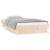 Cadru de pat cu LED, mic single, 2FT6, 75x190 cm, lemn masiv GartenMobel Dekor