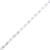 Cadru de pat cu LED mic dublu, alb, 120x190 cm, lemn masiv GartenMobel Dekor