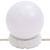 Măsuță de toaletă LED maro miere, 95x50x133,5 cm lemn masiv pin GartenMobel Dekor