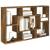 Raft de perete, stejar fumuriu, 85x16x52,5 cm, lemn compozit GartenMobel Dekor
