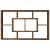 Raft de perete, stejar fumuriu, 85x16x52,5 cm, lemn compozit GartenMobel Dekor