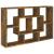 Raft de perete, stejar fumuriu, 85x16x52,5 cm, lemn compozit GartenMobel Dekor