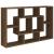 Raft de perete, stejar maro, 85x16x52,5 cm, lemn compozit GartenMobel Dekor