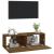 Comode TV, 2 buc., stejar fumuriu, 100x30x30 cm, lemn prelucrat GartenMobel Dekor