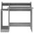 Birou cu lumini LED, gri sonoma, 97x90x45 cm lemn prelucrat GartenMobel Dekor
