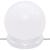 Masă de toaletă cu LED, gri sonoma, 74,5x40x141 cm GartenMobel Dekor