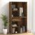 Dulap de cosmetice, stejar fumuriu, 80x40x75 cm, lemn prelucrat GartenMobel Dekor