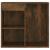 Dulap de cosmetice, stejar fumuriu, 80x40x75 cm, lemn prelucrat GartenMobel Dekor
