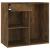 Dulap de cosmetice, stejar fumuriu, 80x40x75 cm, lemn prelucrat GartenMobel Dekor