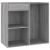 Dulap de cosmetice, gri sonoma, 80x40x75 cm, lemn prelucrat GartenMobel Dekor