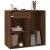 Dulap de cosmetice, stejar maro, 80x40x75 cm, lemn prelucrat GartenMobel Dekor