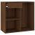 Dulap de cosmetice, stejar maro, 80x40x75 cm, lemn prelucrat GartenMobel Dekor