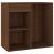 Dulap de cosmetice, stejar maro, 80x40x75 cm, lemn prelucrat GartenMobel Dekor