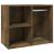 Dulap de dressing, stejar fumuriu, 80x40x65 cm, lemn compozit GartenMobel Dekor