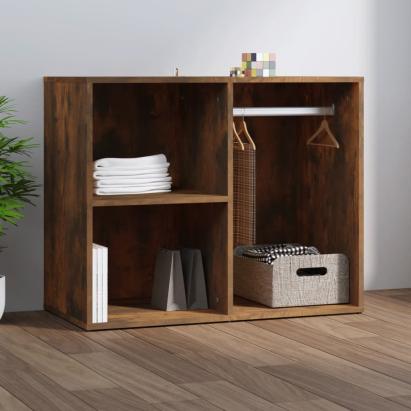 Dulap de dressing, stejar fumuriu, 80x40x65 cm, lemn compozit GartenMobel Dekor