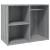Dulap de dressing, gri sonoma, 80x40x65 cm, lemn prelucrat GartenMobel Dekor