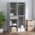 Dulap de dressing, gri sonoma, 80x40x65 cm, lemn prelucrat GartenMobel Dekor