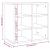 Pantofare, 2 buc., stejar maro, 52,5x30x50 cm GartenMobel Dekor