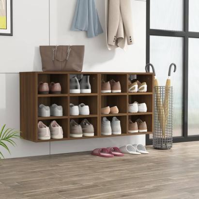 Pantofare, 2 buc., stejar maro, 52,5x30x50 cm GartenMobel Dekor