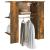 Dulap de hol, stejar sonoma, 97,5x37x99 cm, lemn prelucrat GartenMobel Dekor