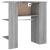 Dulap de hol, gri sonoma, 97,5x37x99 cm, lemn prelucrat GartenMobel Dekor