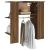 Dulap de hol, stejar maro, 97,5x37x99 cm, lemn prelucrat GartenMobel Dekor