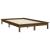 Cadru de pat dublu 4FT6, maro miere, 135x190 cm, lemn masiv pin GartenMobel Dekor