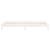 Cadru de pat cu LED, alb, 100x200 cm, lemn masiv GartenMobel Dekor