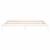 Cadru de pat cu LED, alb, 120x200 cm, lemn masiv GartenMobel Dekor