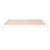 Cadru de pat cu LED, alb, 160x200 cm, lemn masiv GartenMobel Dekor