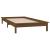 Cadru pat Small Single 2FT6 LED maro miere 75x190 cm lemn masiv GartenMobel Dekor