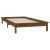 Cadru de pat LED Single 3FT, maro miere, 90x190 cm, lemn masiv GartenMobel Dekor