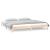 Cadru de pat dublu cu LED, 135x190 cm, lemn masiv dublu GartenMobel Dekor