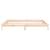 Cadru de pat dublu cu LED, 135x190 cm, lemn masiv dublu GartenMobel Dekor