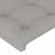 Cadru de pat cu tăblie, gri deschis, 100x200 cm, textil GartenMobel Dekor