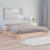 Cadru de pat, gri, 150x200 cm, lemn masiv, King Size 5FT GartenMobel Dekor