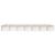 Cadru de pat mic single 2FT6, alb, 75x190 cm, lemn masiv GartenMobel Dekor