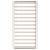 Cadru de pat dublu 4FT6, alb, 135x190 cm, lemn masiv GartenMobel Dekor
