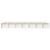 Cadru de pat dublu 4FT6, alb, 135x190 cm, lemn masiv GartenMobel Dekor