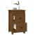 Noptiere, 2 buc, maro miere, 40x35x61,5 cm, lemn masiv de pin GartenMobel Dekor