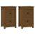 Noptiere, 2 buc, maro miere, 40x35x61,5 cm, lemn masiv de pin GartenMobel Dekor
