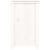 Noptiere, 2 buc., alb, 40x35x55 cm, lemn masiv de pin GartenMobel Dekor