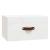 Noptiere de perete, 2 buc., alb, 40x29,5x22 cm GartenMobel Dekor