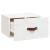 Noptiere de perete, 2 buc., alb, 40x29,5x22 cm GartenMobel Dekor